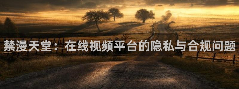 omofun动漫官网下载：禁漫天堂：在线视频平台的隐私与合规问题